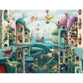 Puzzle Aventura Pestilor, 2000 Piese Ravensburger - 1